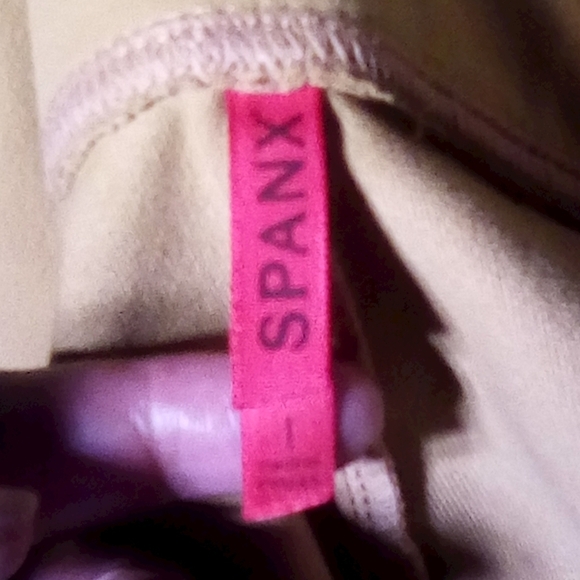 Spanx Ready To Wow Taupe Compression High Waist Activewear Leggings Size 1 - Picture 7 of 7